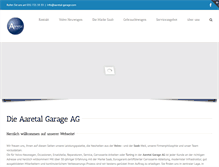 Tablet Screenshot of aaretal-garage.ch